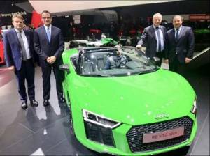 Delegación de Puebla ratifica vínculos con Audi en Ginebra; analizan futuras inversiones