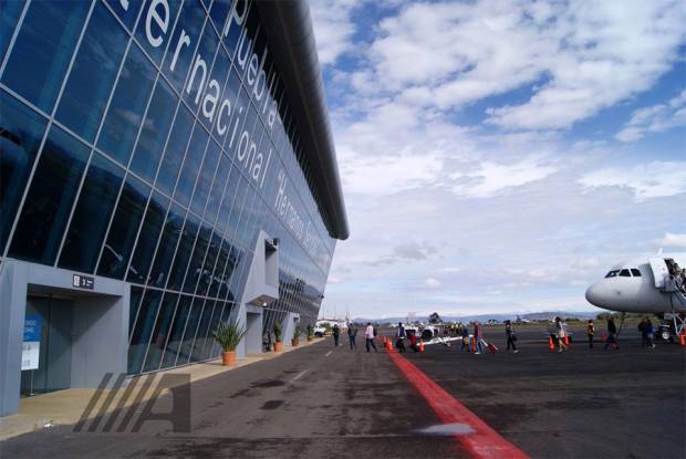 Flujo de pasajeros en Aeropuerto de Puebla creció 35% en seis meses