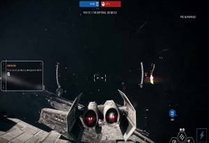 Checa este fombate espacial de Star Wars: Battlefront II