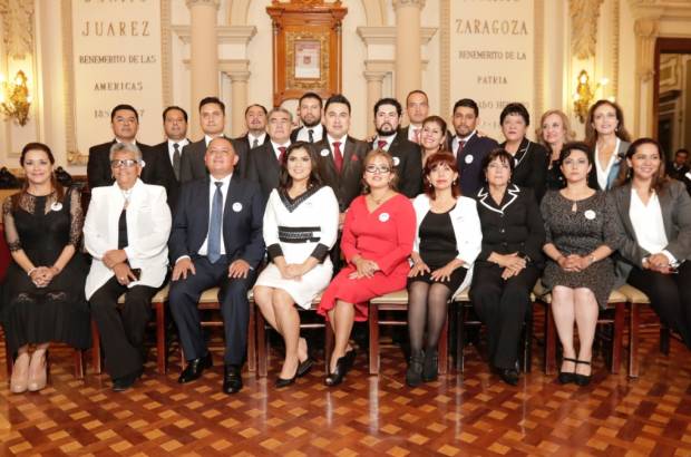 VIDEO. Claudia Rivera toma posesión como presidenta municipal de Puebla