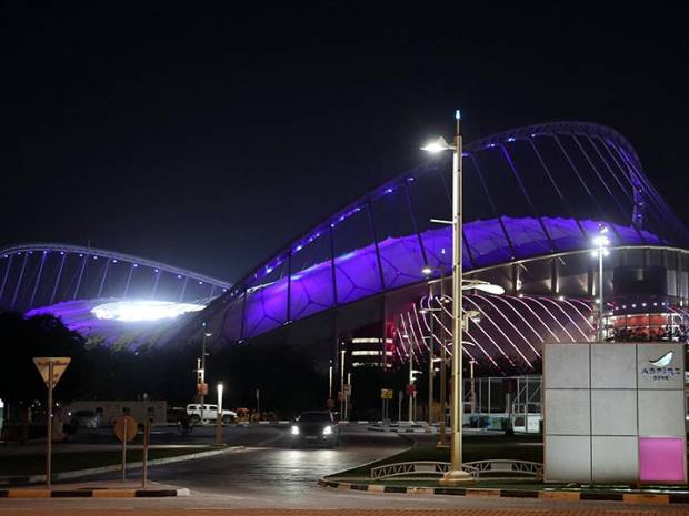 Qatar presume estadio para el Mundial de 2022