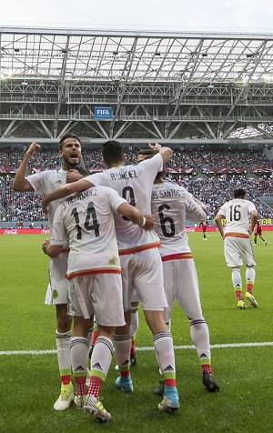 Copa Confederaciones: México sacó el empate de último minuto ante Portugal