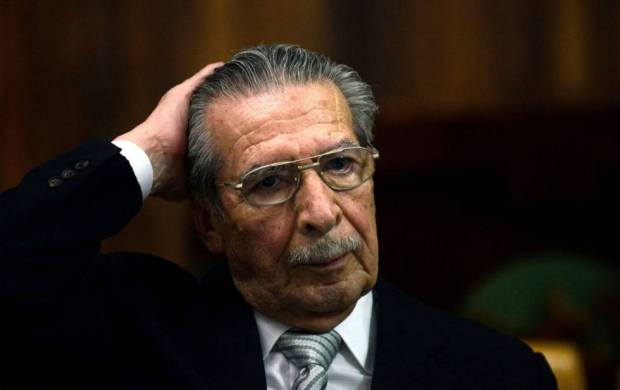 Muere Efraín Ríos Montt, ex dictador y genocida de Guatemala