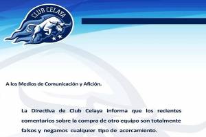 Club Celaya desmintió supuesta compra del Puebla