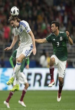 Rusia 2018: México derrotó 1-0 a Bosnia y Herzegovina