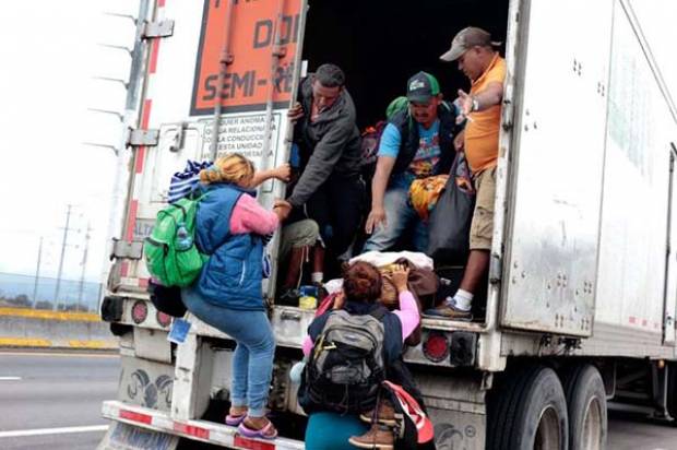 Las cuatro caravanas de migrantes que recorren México