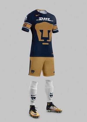 Pumas UNAM presentó nuevos uniformes