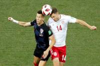 Croacia echó a Dinamarca del mundial en penales