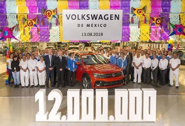 Volkswagen de México celebra la producción de 12 millones de vehículos