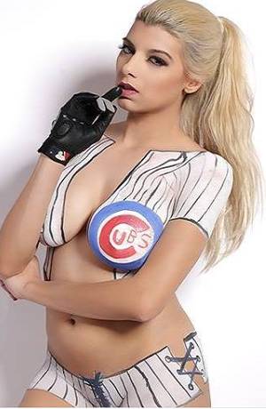FOTOS: Ashley Salazar, una hot fan de Chicago Cubs