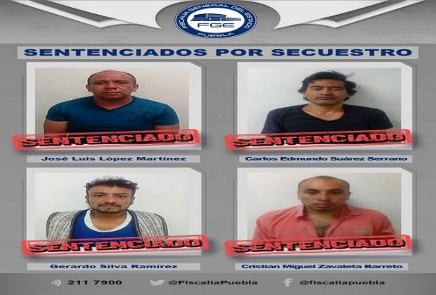 62 años de prisión a secuestradores de una mujer en Puebla; le amputaron 4 dedos
