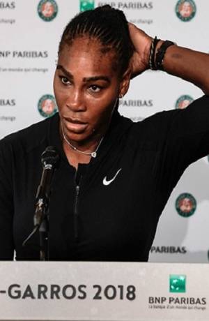 Serena Williams se retiró del Abierto de Francia