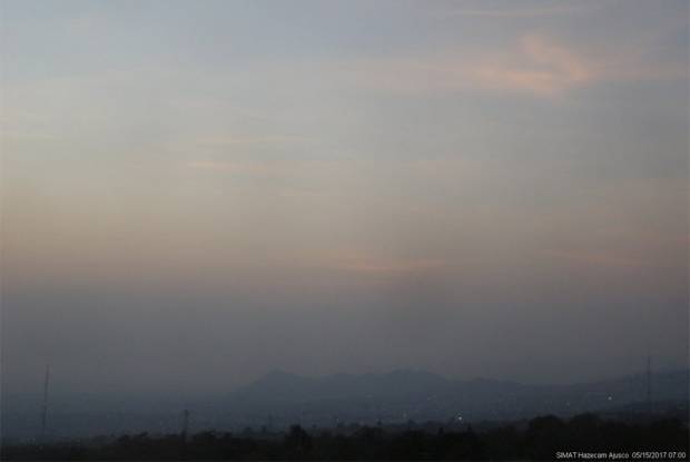 Registran hasta 157 puntos de ozono en el Valle de México