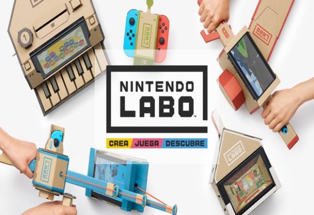 Nintendo Labo triunfó en su semana debut en Japón