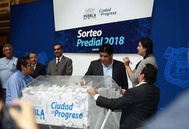 Lista de ganadores del Sorteo Predial 2018 de Puebla Capital