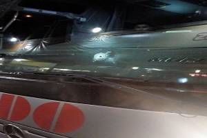 Camión fue baleado por no detenerse en retén falso en la Puebla-Orizaba