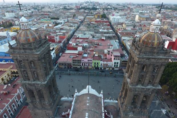 Prueba piloto de peatonización del Centro Histórico de Puebla, la próxima semana: Banck