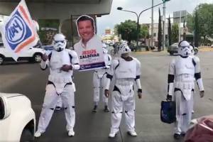 Zaldívar pega con campaña de Star Wars en Puebla