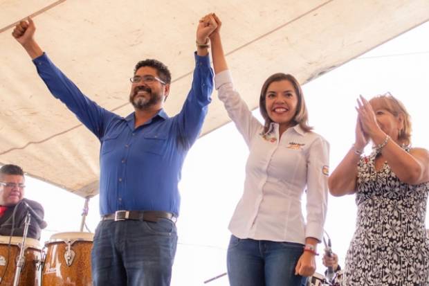 Candidato de Nueva Alianza se suma a Mariela Solís