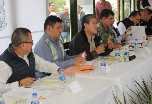 Grupo Puebla Segura se reúne con 19 presidentes municipales de la Sierra Norte