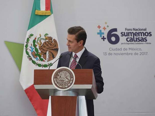 Peña Nieto se queja de “bullying” contra instituciones del gobierno