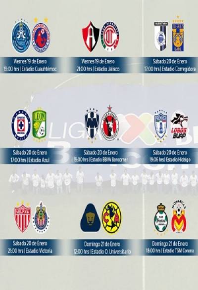 Liga MX: Conoce el resto de los partidos de la J3