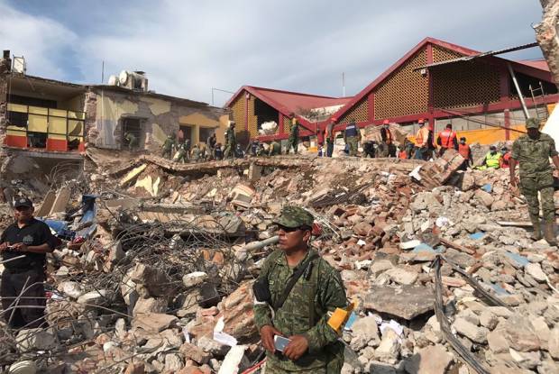 Suman 98 víctimas fatales del sismo del 7 de septiembre