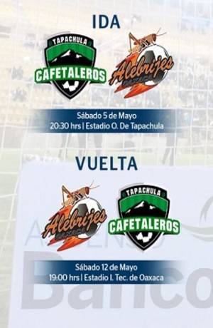Ascenso MX: Definen horarios para la serie final Alebrijes vs Cafetaleros
