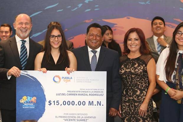 Estos son los ganadores del Premio Estatal de la Juventud 2018 en Puebla