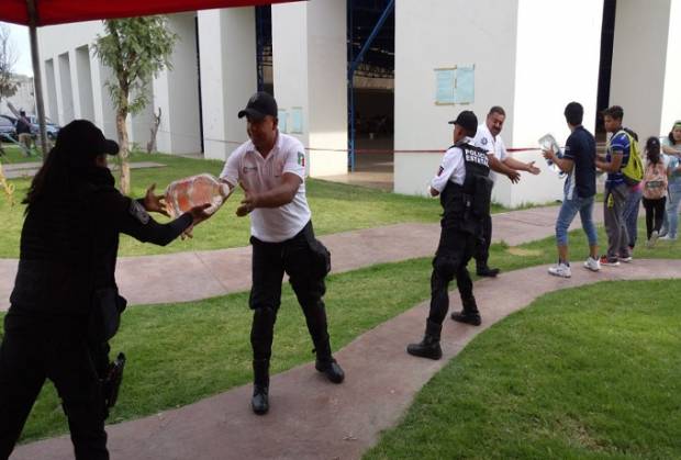 Operativo Fuerza Conago participó en acciones de apoyo tras sismo en Puebla