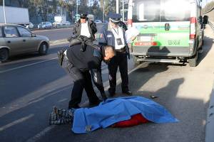 FOTOS: Muere hombre atropellado en la autopista Puebla-Orizaba