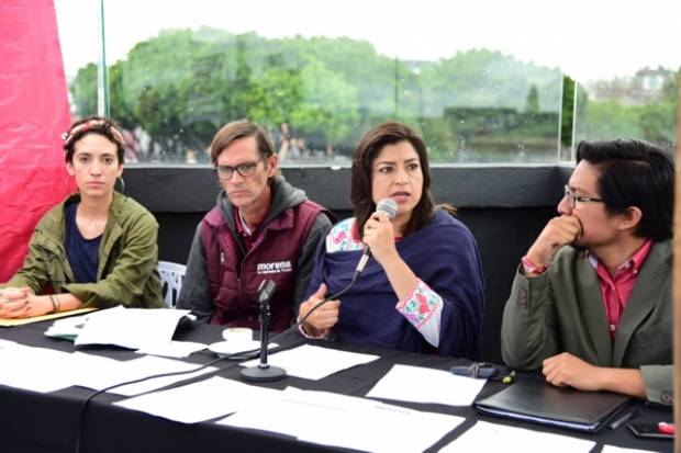 Claudia Rivera impugna falta de debate ante el TEPJF