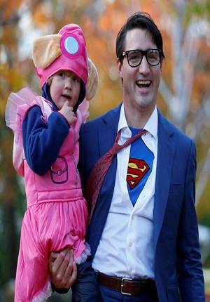 Ministro de Canadá también celebró Halloween
