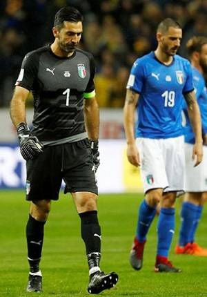 Rusia 2018: Italia, al borde de la eliminación tras caer ante Suecia
