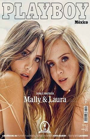 Mally y Laura Restrepo, las conejitas Playboy de octubre