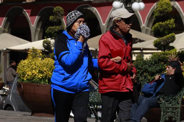 Se mantiene pronóstico de temperaturas inferiores a 0 grados en Puebla
