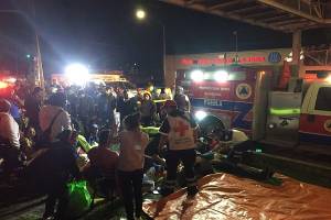 Saldo de 17 lesionados dejó choque de Ruta 68 en Joaquín Colombres