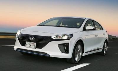 Hyundai Ioniq 2018 circula por México