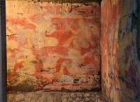 Rescatan colores originales del mural de la Gran Pirámide de Cholula