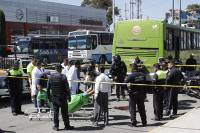 Anciana fallece atropellada por autobús en la carretera Río Frío-Puebla