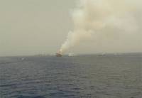 Se incendia otra plataforma petrolera en el mar de Campeche