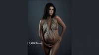 FOTOS: Kourtney Kardashian se desnudó para presumir embarazo