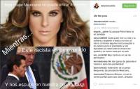 Kate del Castillo critica que Trump pueda ir a México y ella no