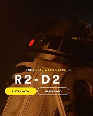 Star Wars VII: Spotify te dice qué personaje de la galaxia eres