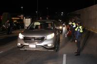 Remiten 16 vehículos al corralón tras operativo alcoholímetro en Puebla