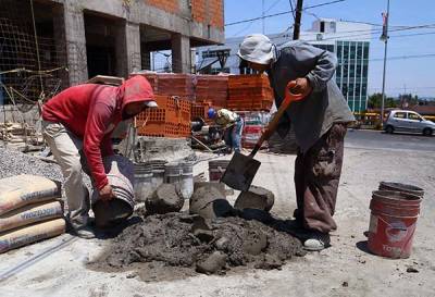 Sector de la construcción en Puebla registra caída de 29.1% en lo que va del año