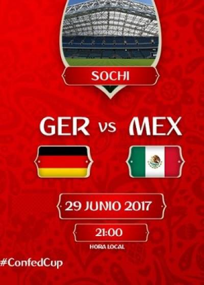 Copa Confederaciones: México buscará ante Alemania el pase a la final