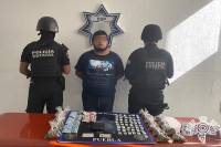 Distribuidor de droga es detenido en Puebla; es cómplice de 