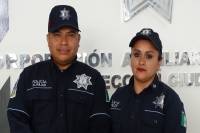 Policías auxiliares recuperaron y regresaron 6 mil pesos a cuentahabiente en Puebla