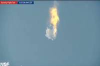 VIDEO: Explota cohete Starship, de Space X, a cuatro minutos de su lanzamiento